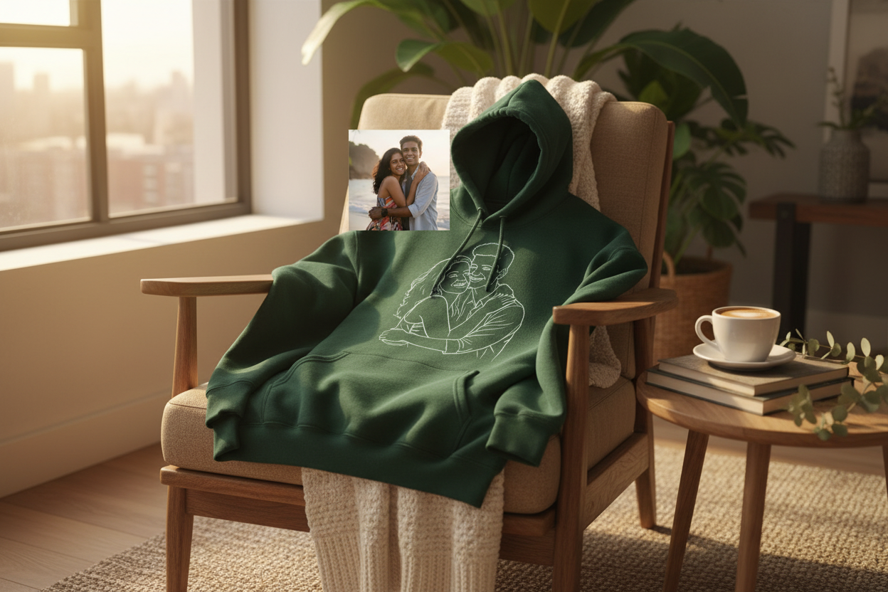 Embrace Hoodie in lifestyle setting